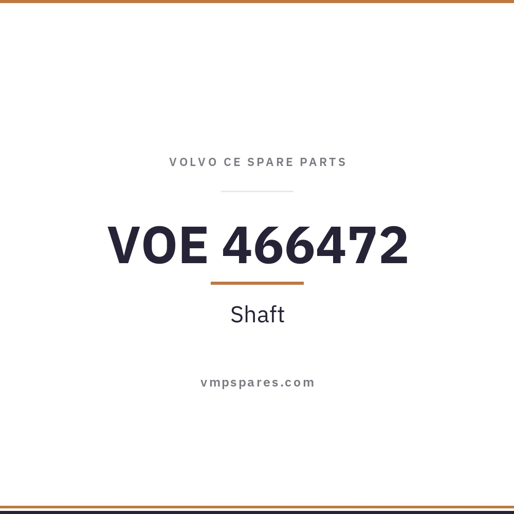 VOE 466472 – Shaft