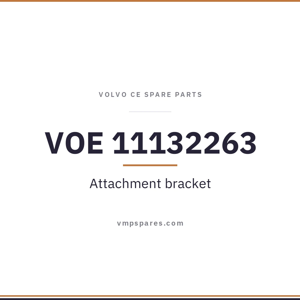 VOE 11132263 – Attachment bracket