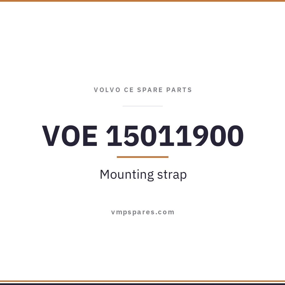 VOE 15011900 – Mounting strap
