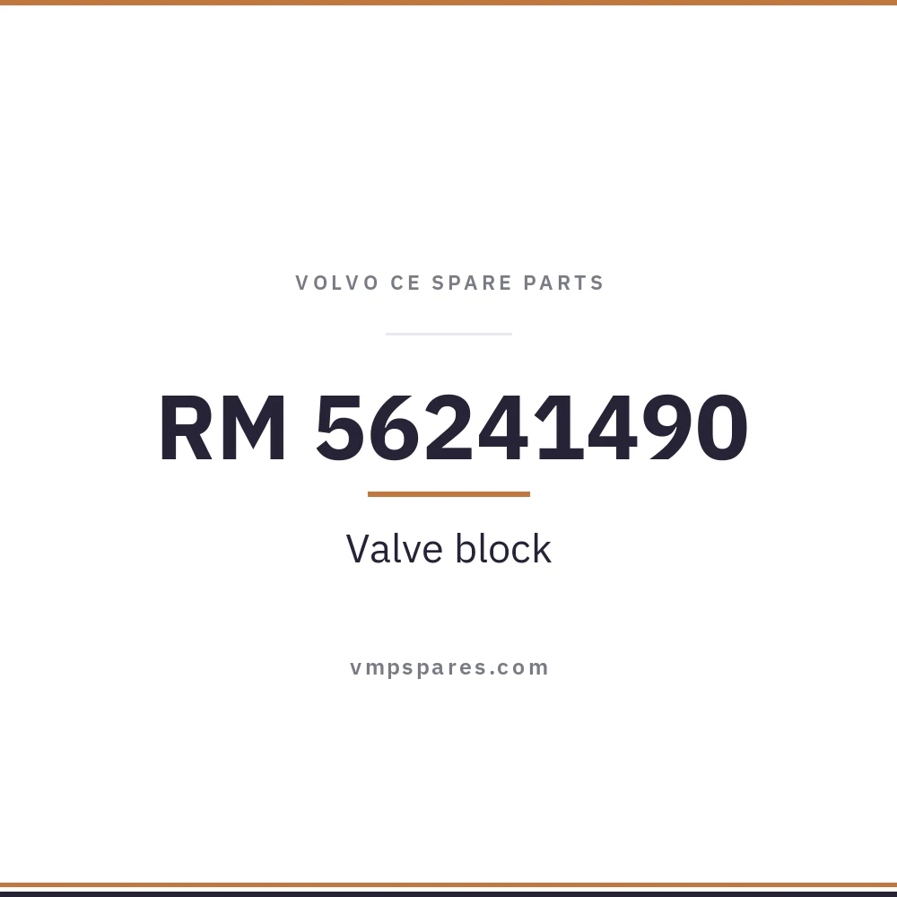 RM 56241490 – Valve block