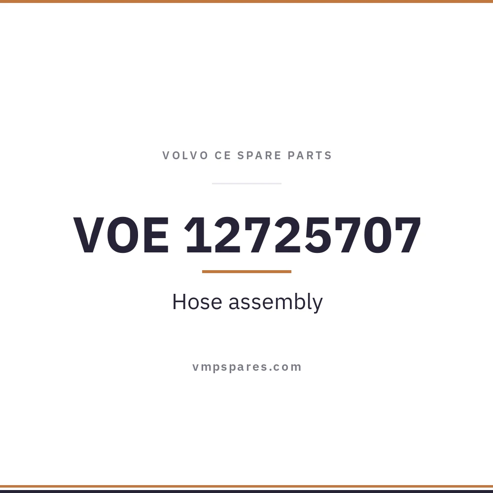 VOE 12725707 – Hose assembly