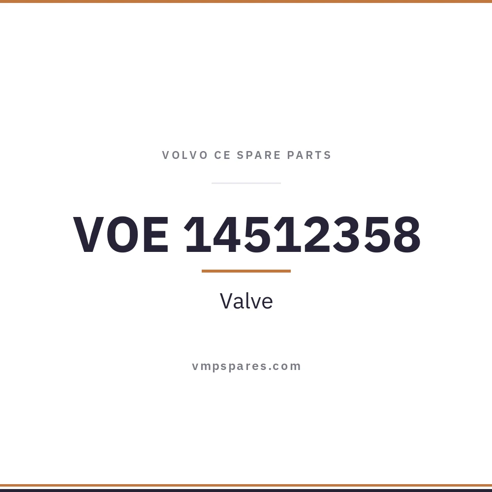 VOE 14512358 – Valve