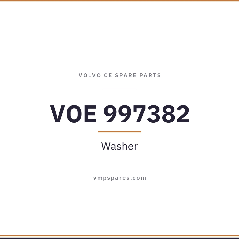 VOE 997382 – Washer