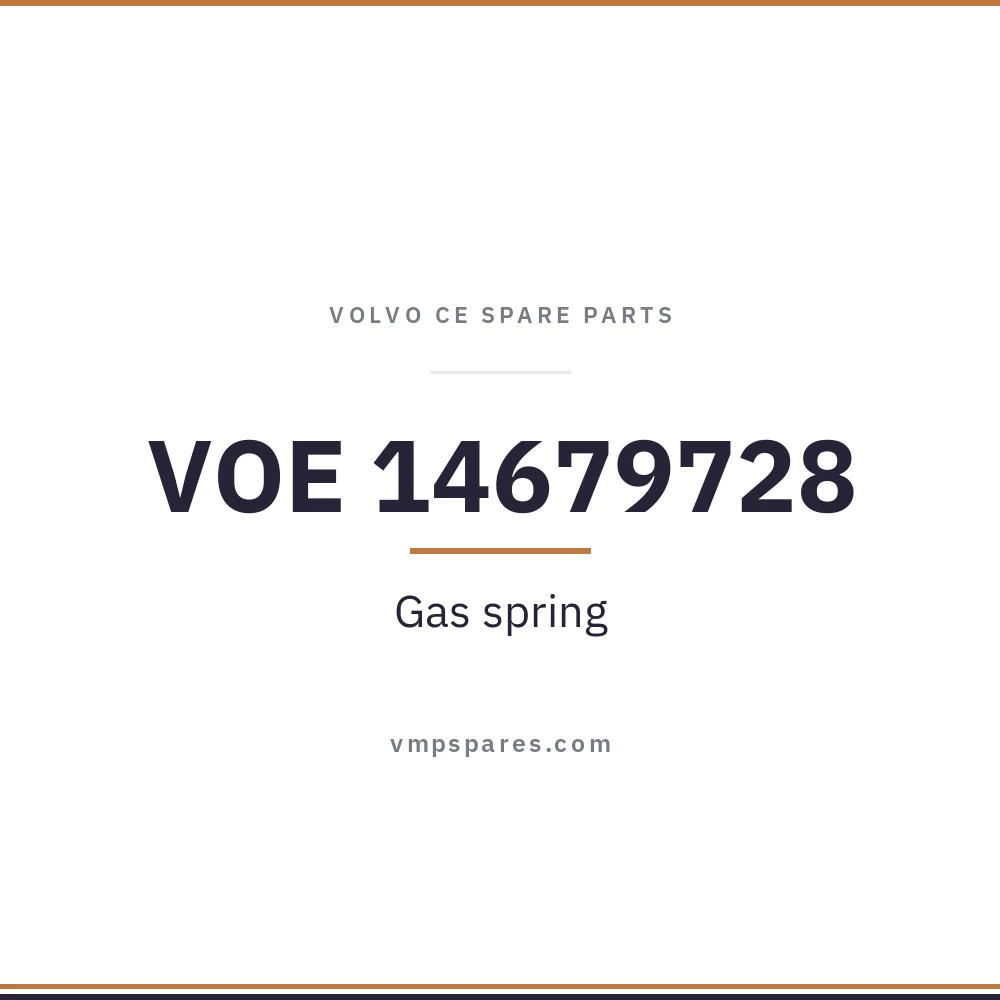 VOE 14679728 – Gas spring