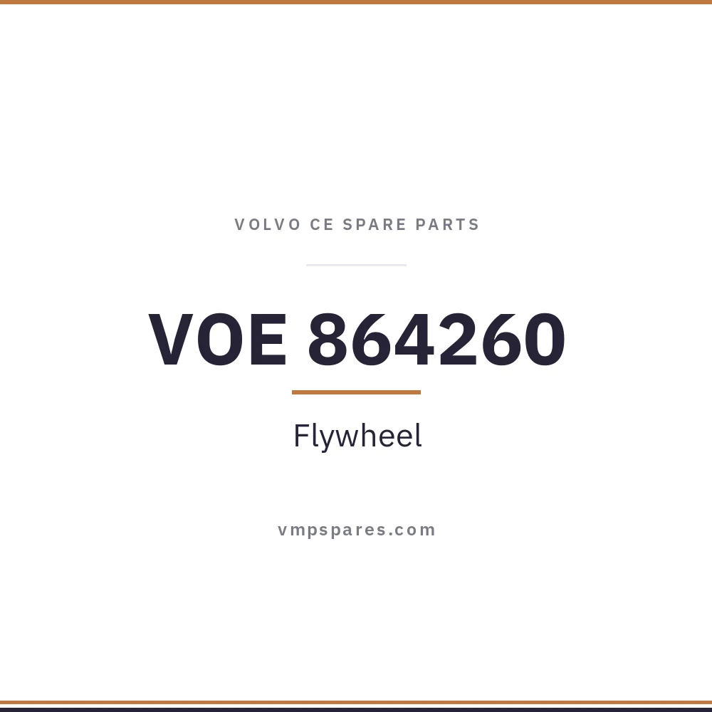 VOE 864260 – Flywheel