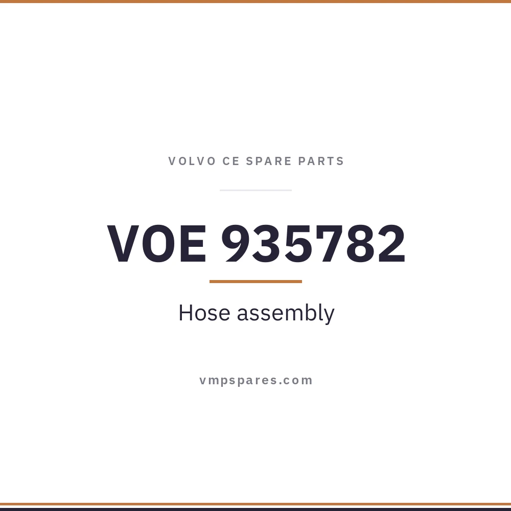 VOE 935782 – Hose assembly