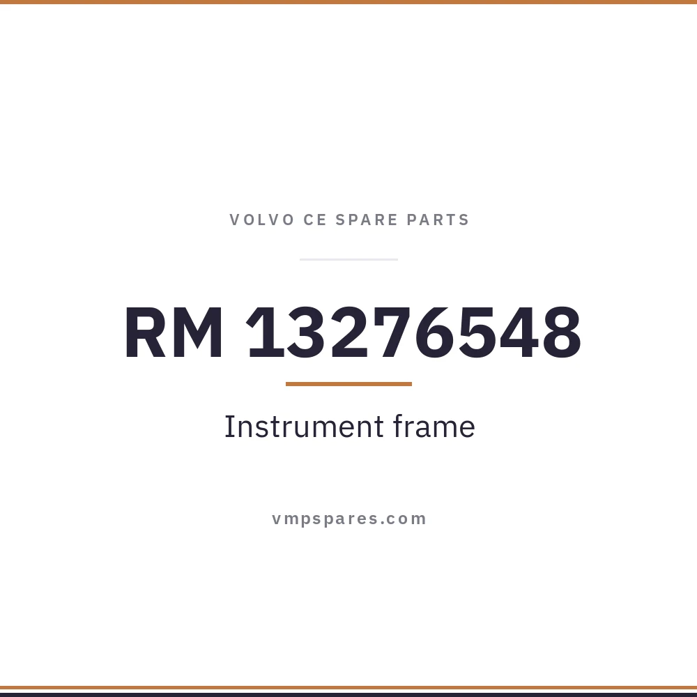 RM 13276548 – Instrument frame