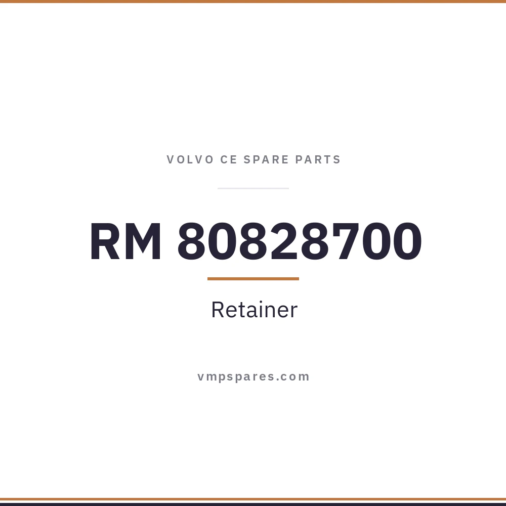 RM 80828700 – Retainer