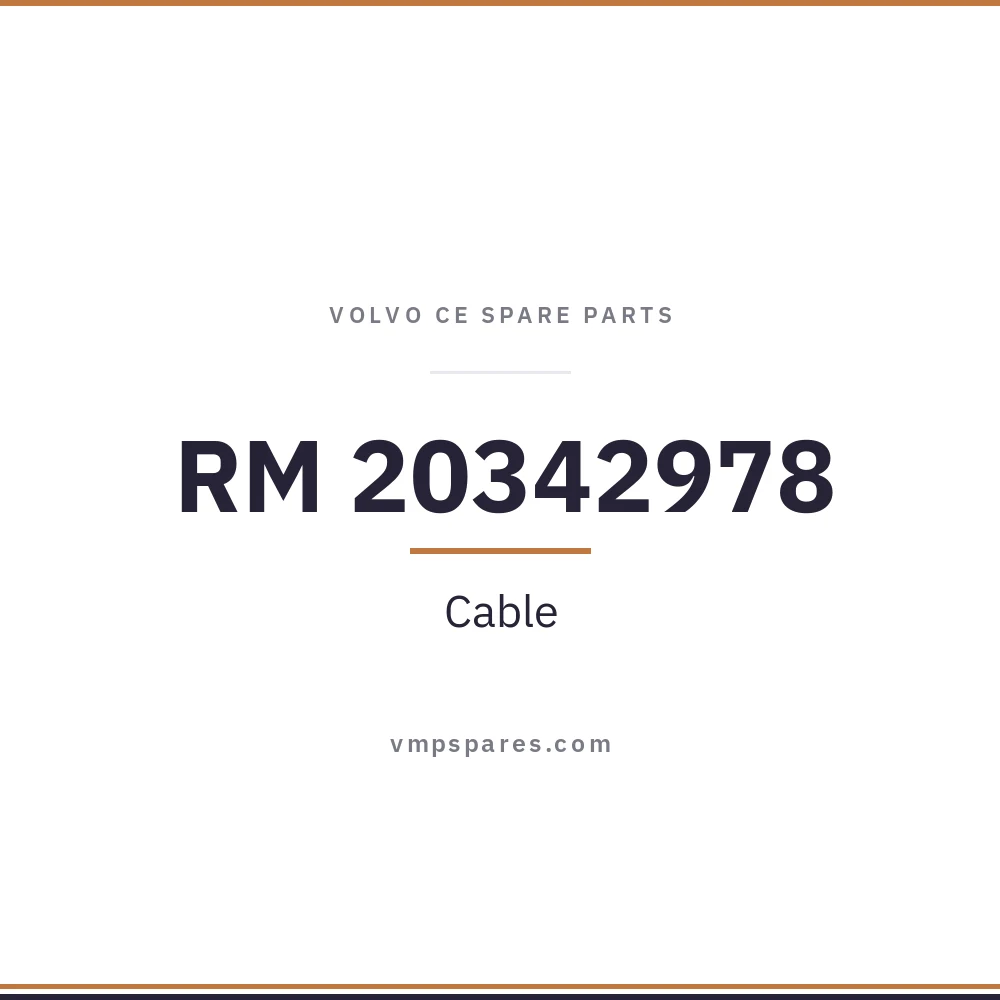 RM 20342978 – Cable