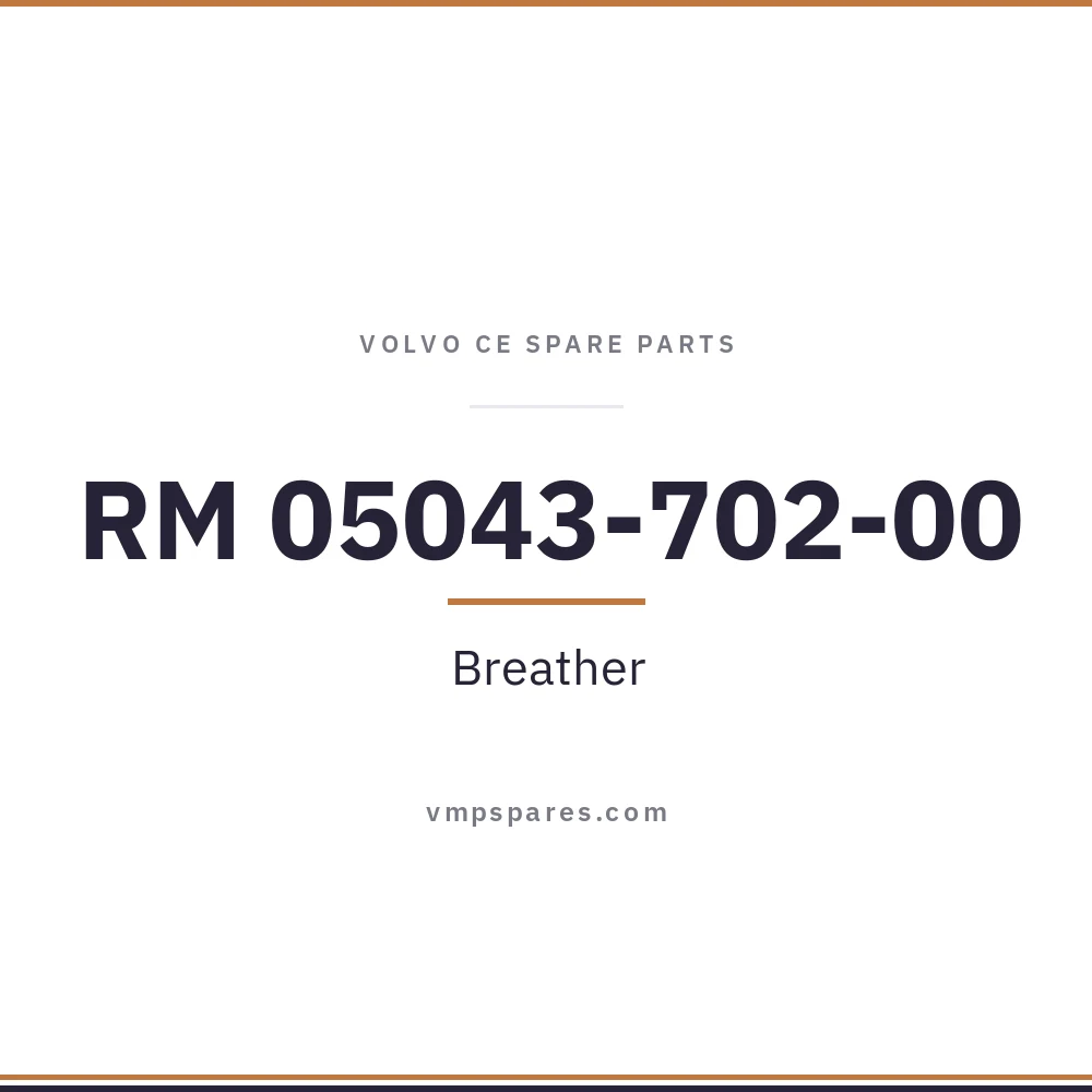 RM 05043-702-00 – Breather