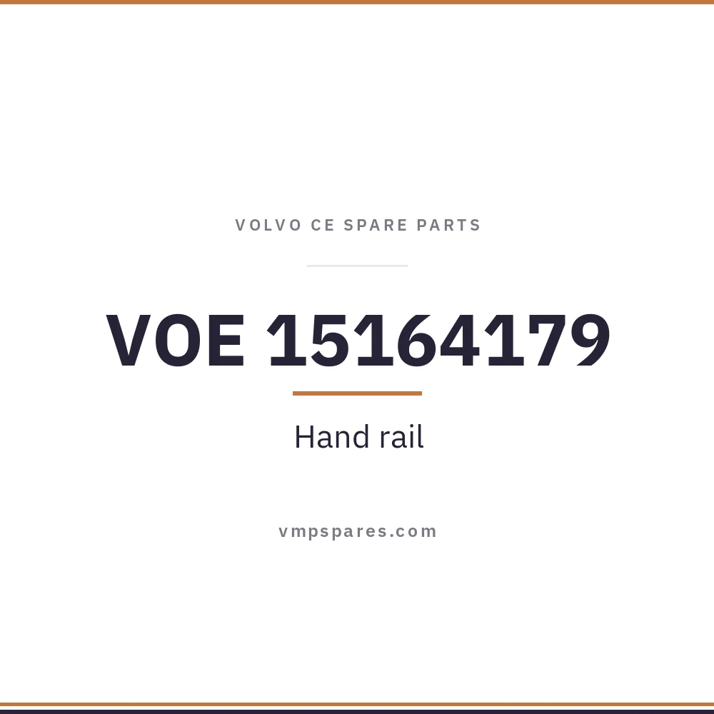 VOE 15164179 – Hand rail