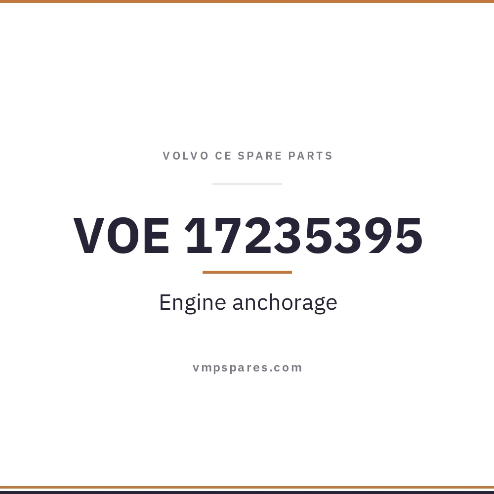 VOE 17235395 – Engine anchorage