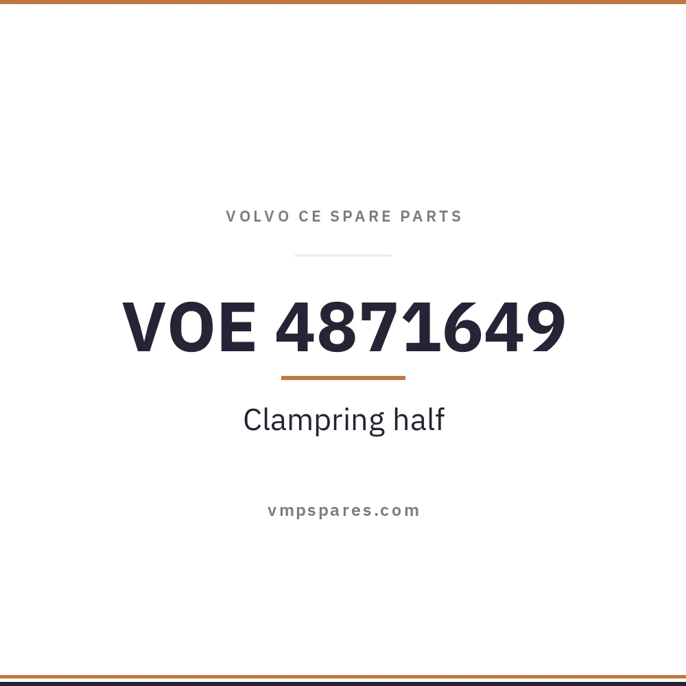 VOE 4871649 – Clampring half