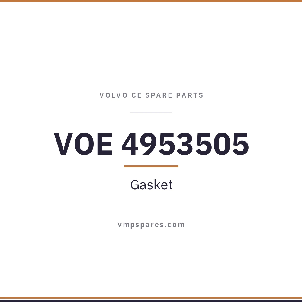 VOE 4953505 – Gasket