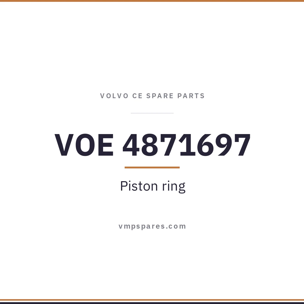 VOE 4871697 – Piston ring