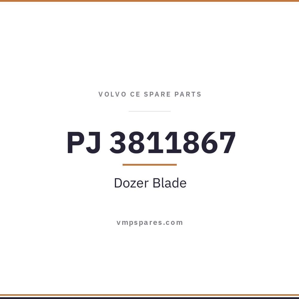 PJ 3811867 – Dozer Blade
