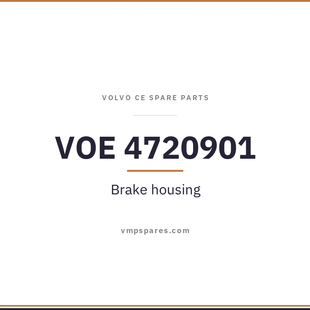 VOE 4720901 – Brake housing