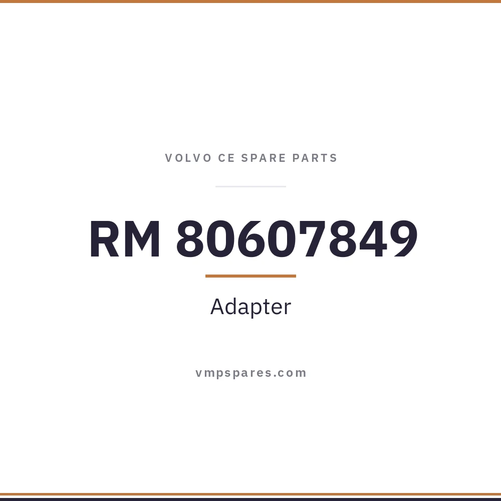 RM 80607849 – Adapter