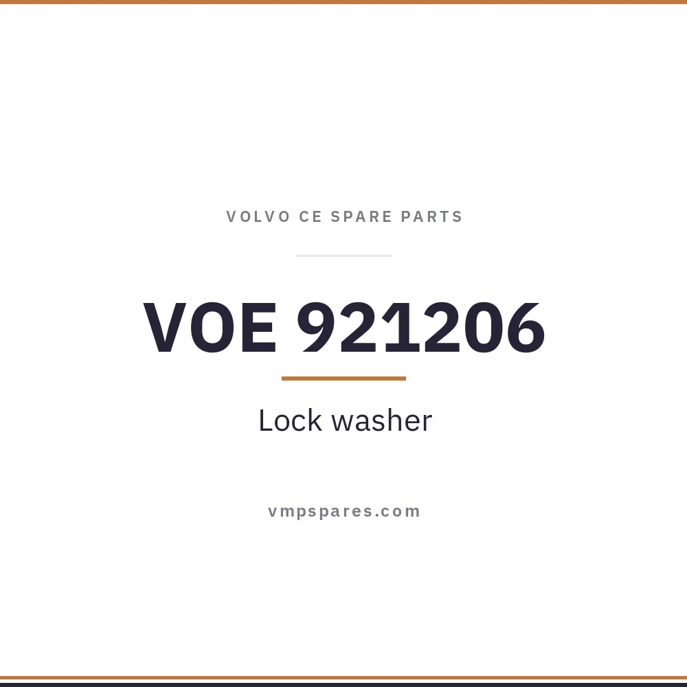 VOE 921206 – Lock washer