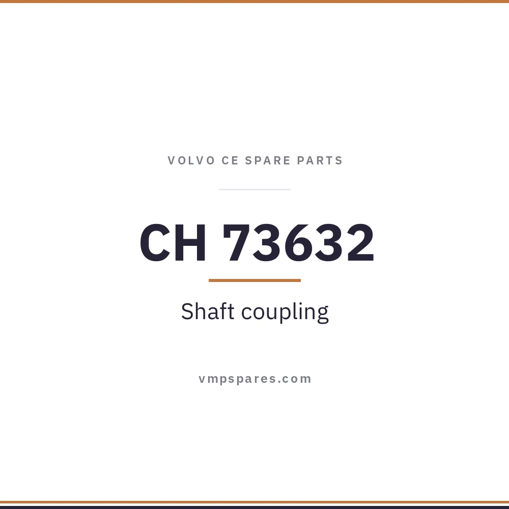 CH 73632 – Shaft coupling
