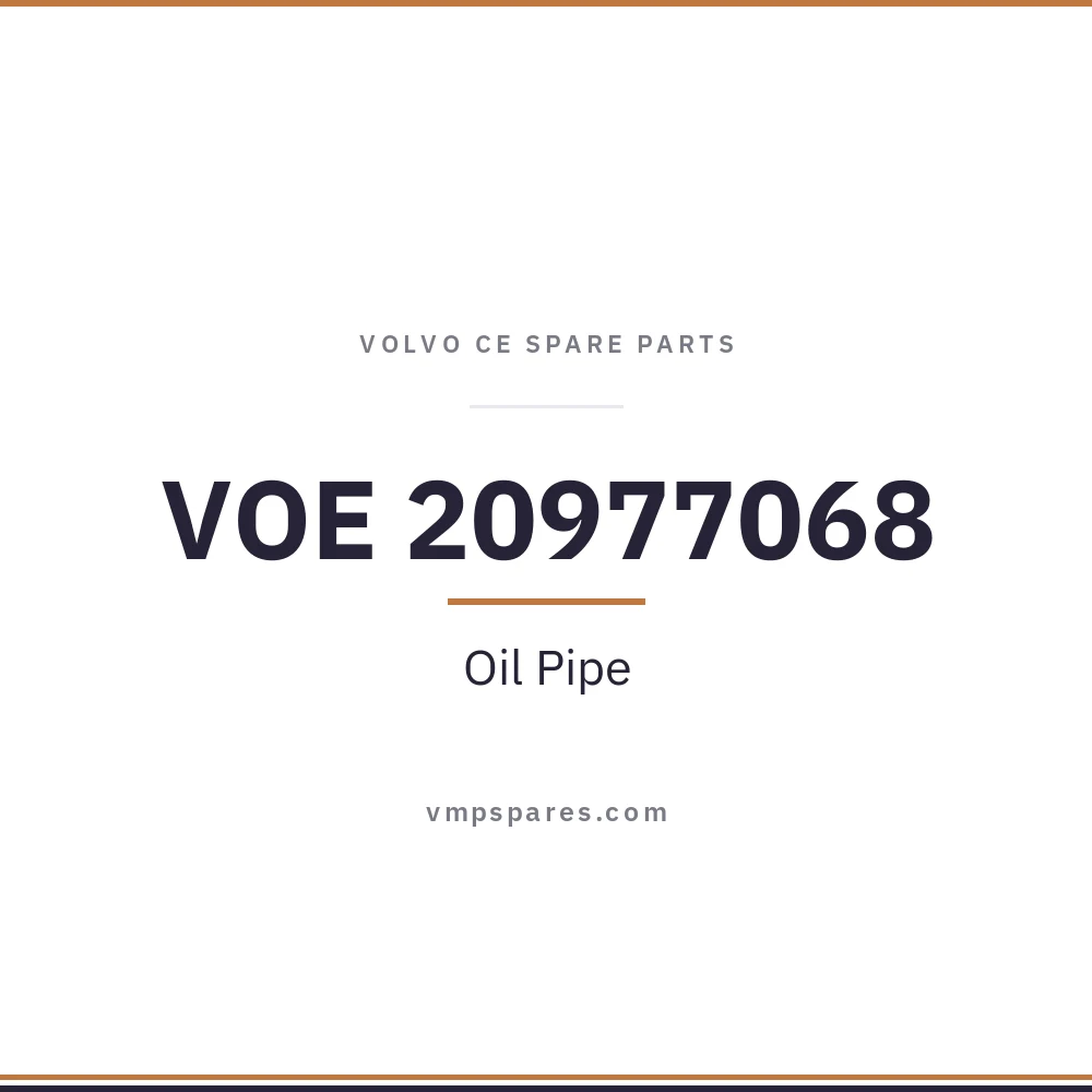 VOE 20977068 – Oil Pipe