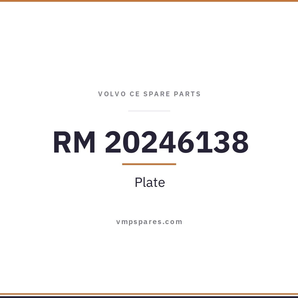 RM 20246138 – Plate