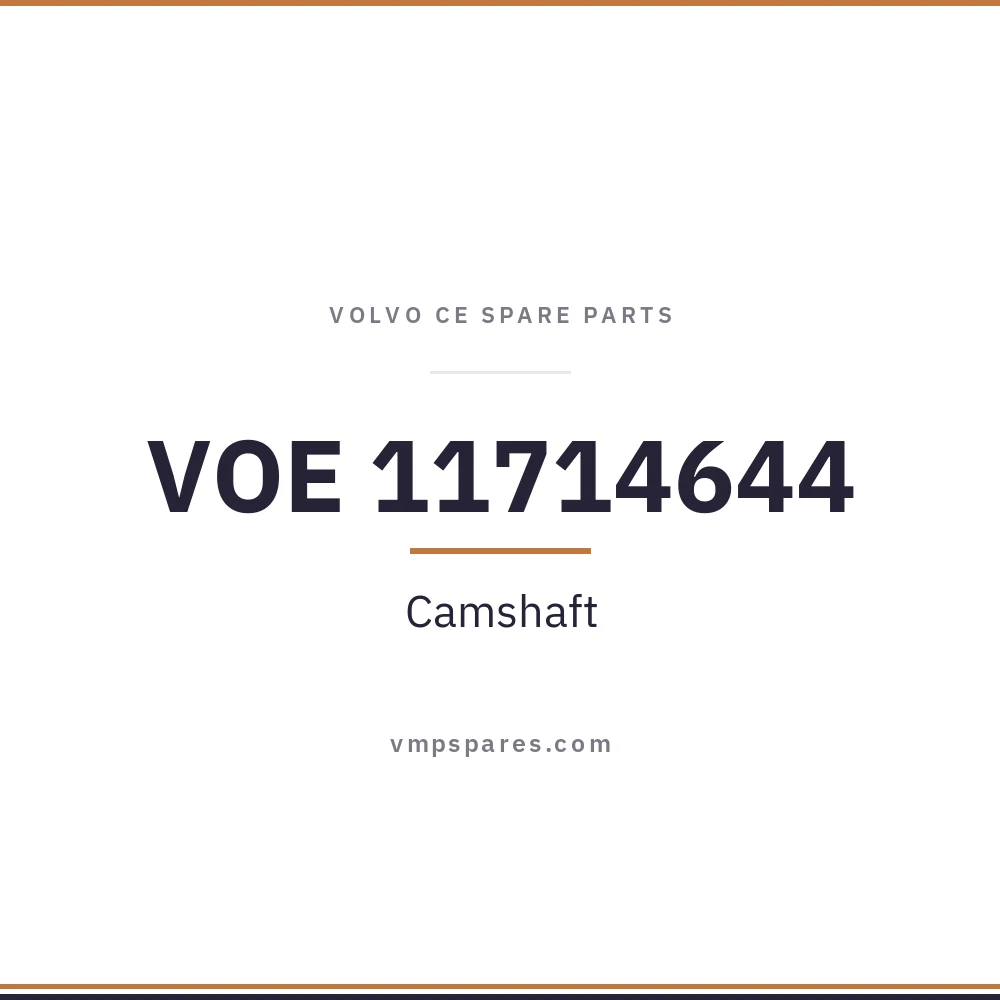 VOE 11714644 – Camshaft