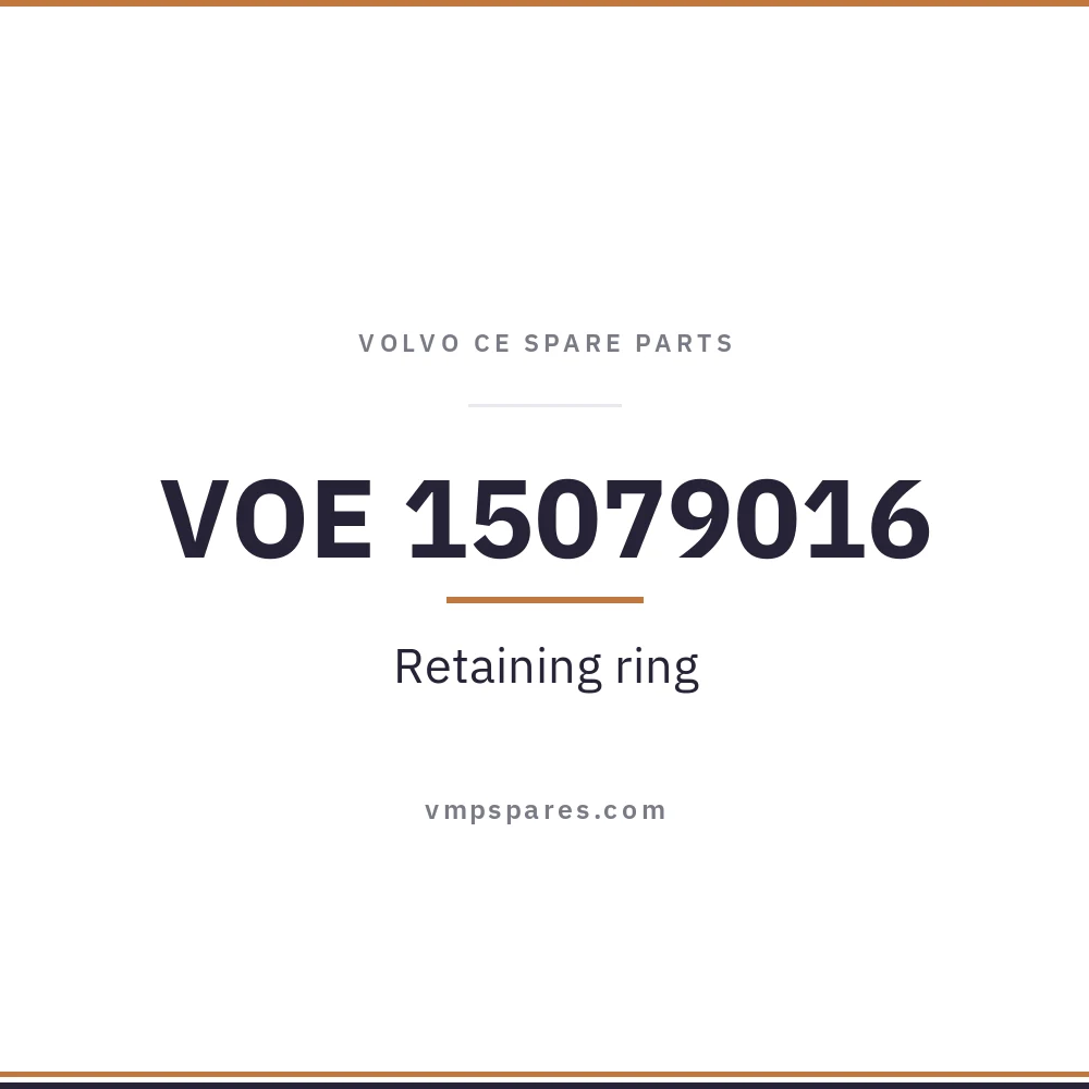 VOE 15079016 – Retaining ring