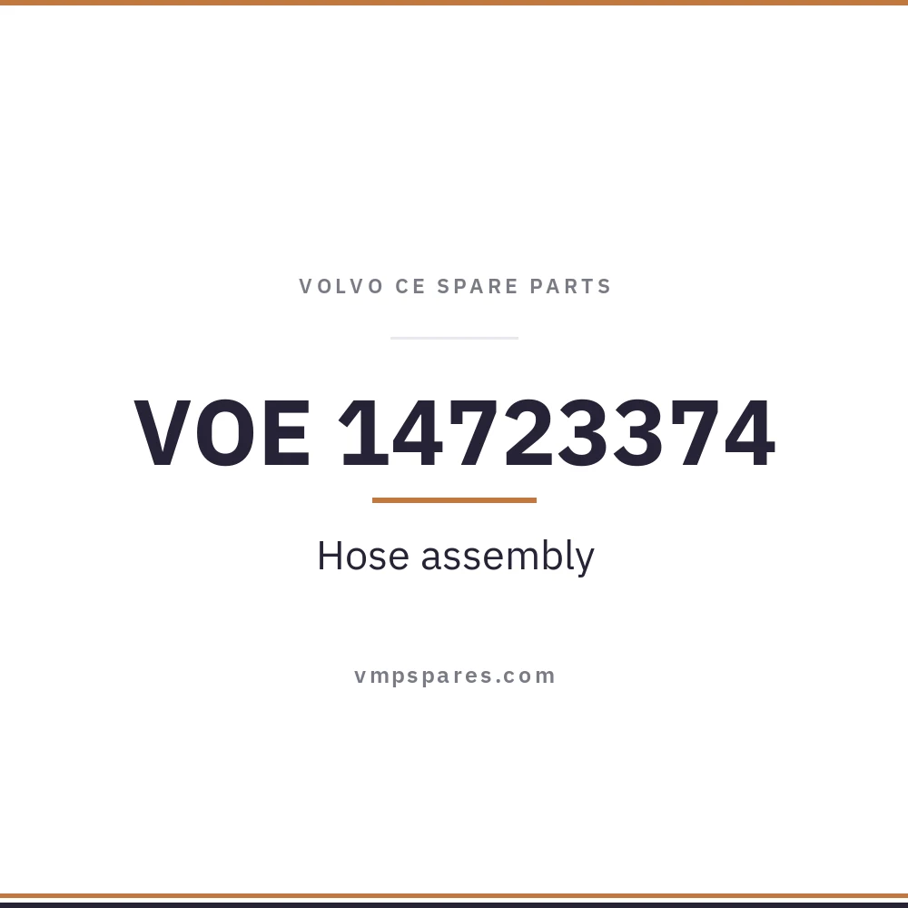 VOE 14723374 – Hose assembly