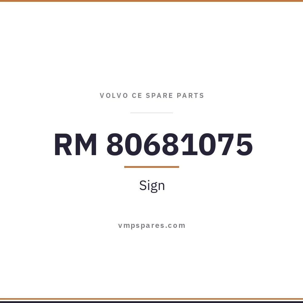 RM 80681075 – Sign