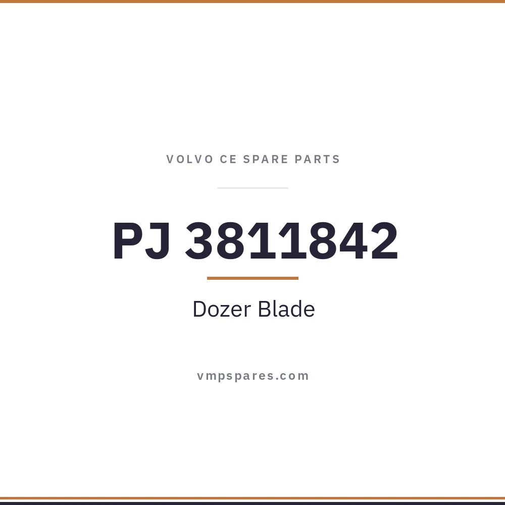 PJ 3811842 – Dozer Blade