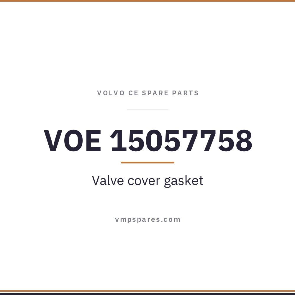 VOE 15057758 – Valve cover gasket