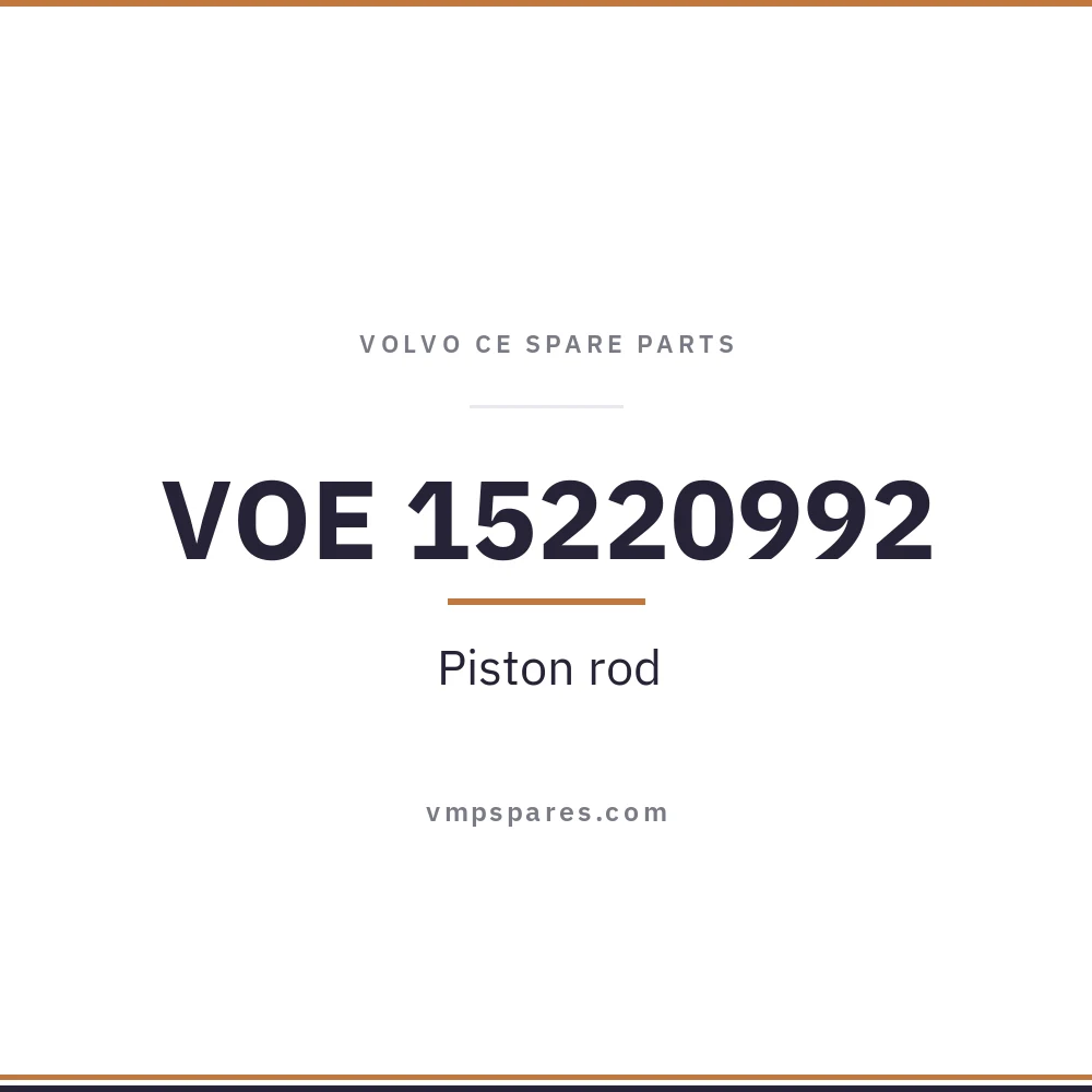 VOE 15220992 – Piston rod