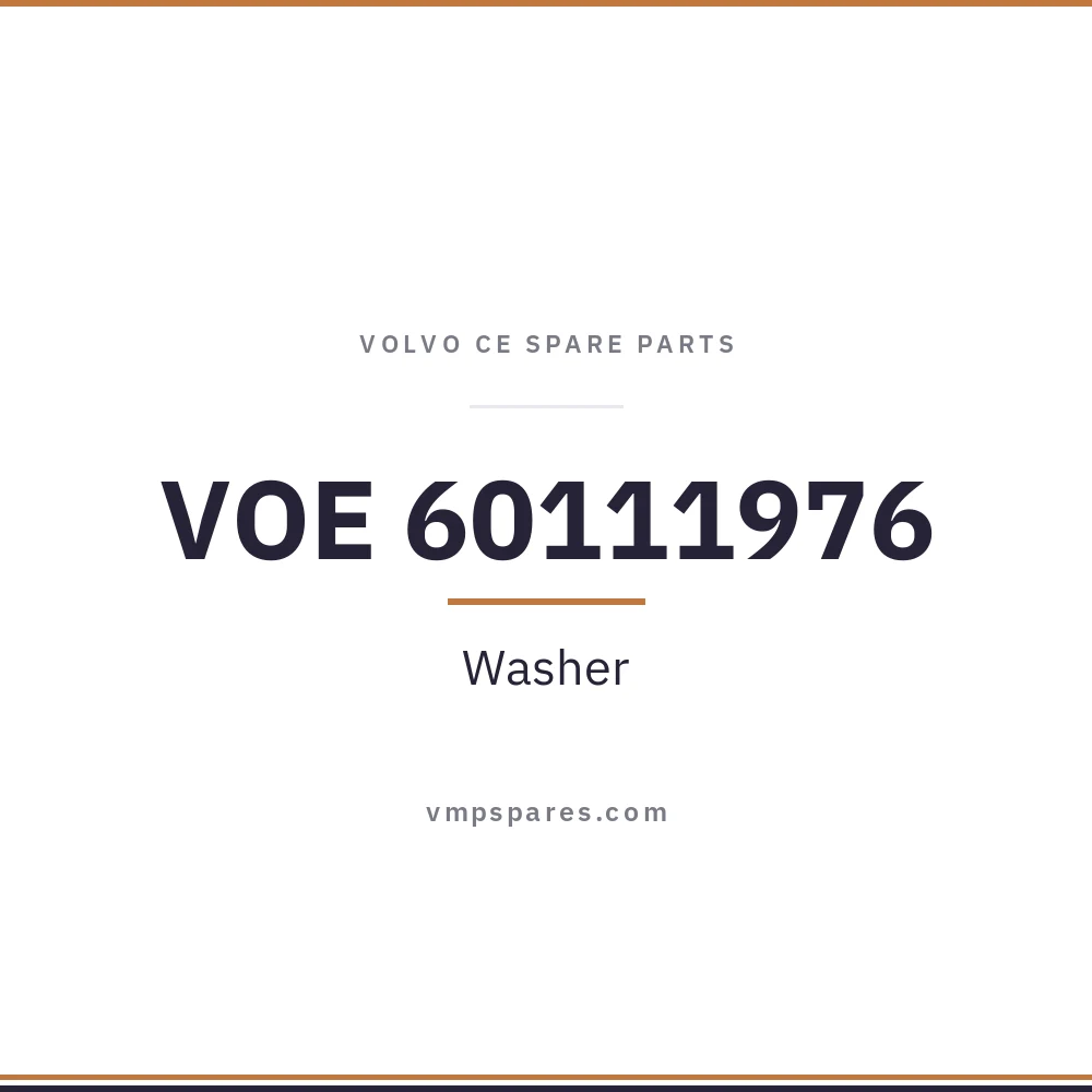VOE 60111976 – Washer