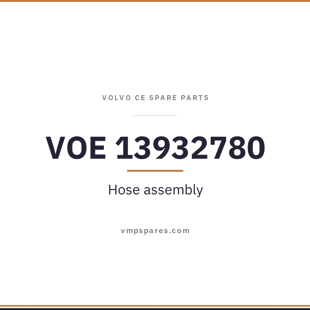 VOE 13932780 – Hose assembly
