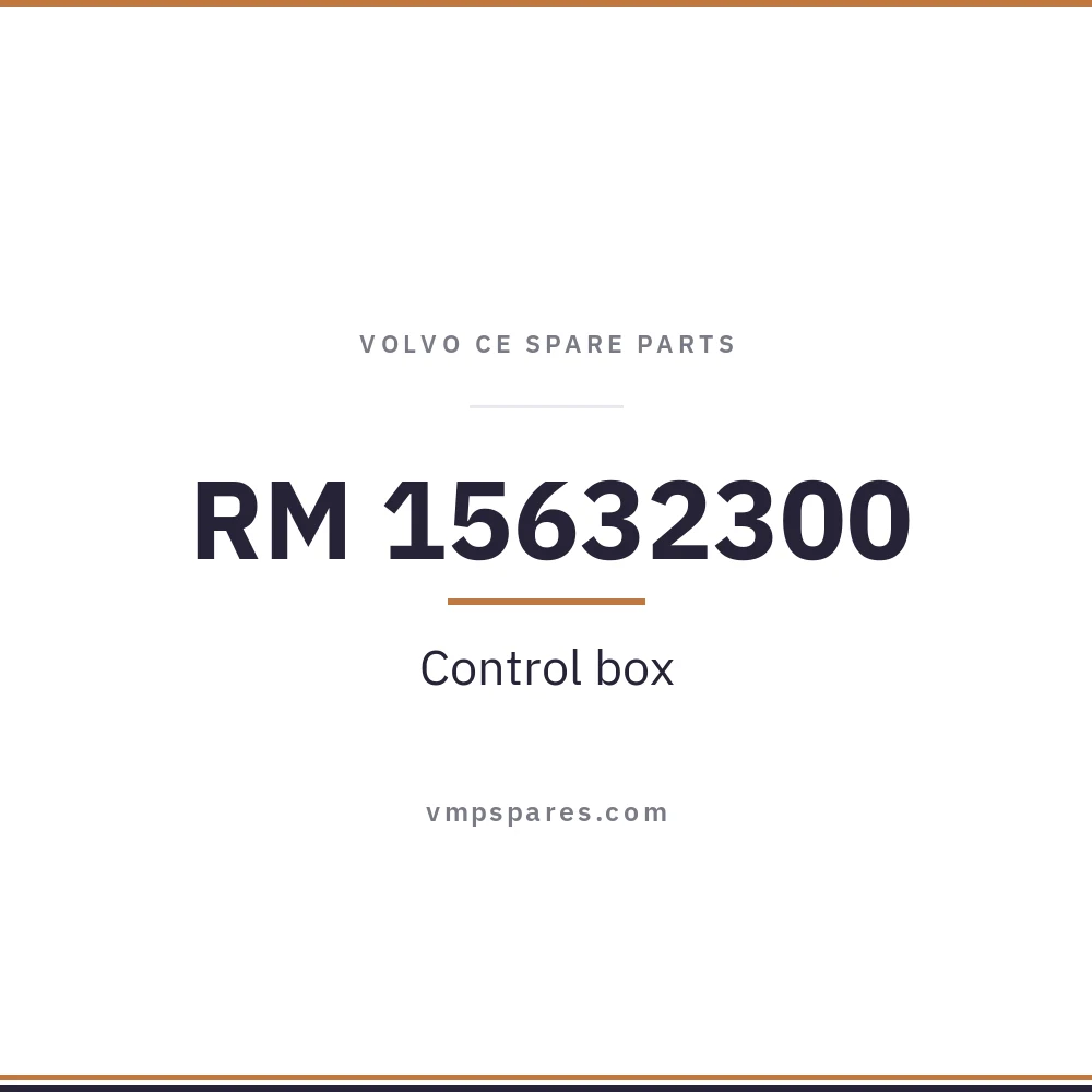 RM 15632300 – Control box