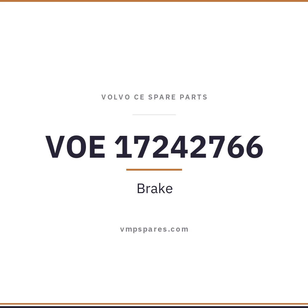 VOE 17242766 – Brake