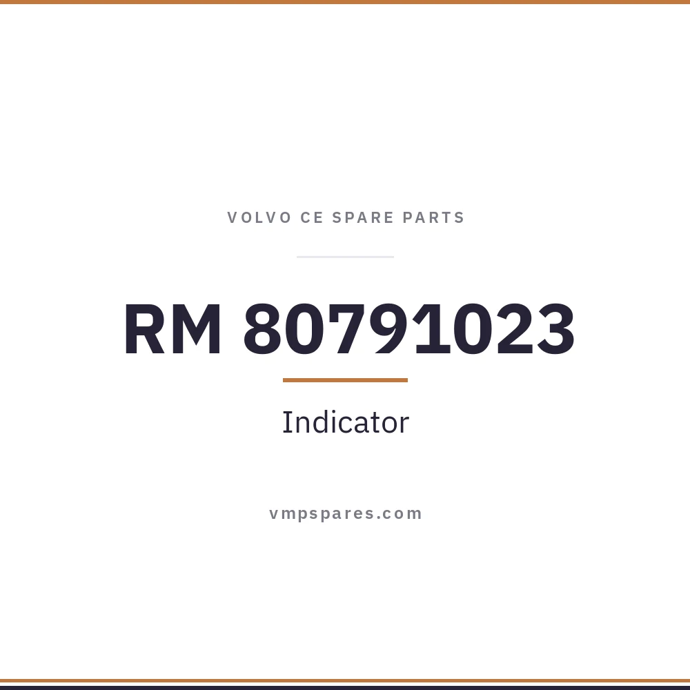 RM 80791023 – Indicator