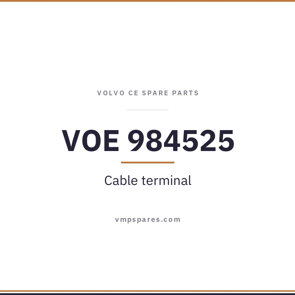 VOE 984525 – Cable terminal