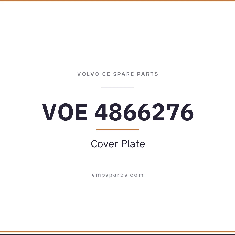 VOE 4866276 – Cover Plate