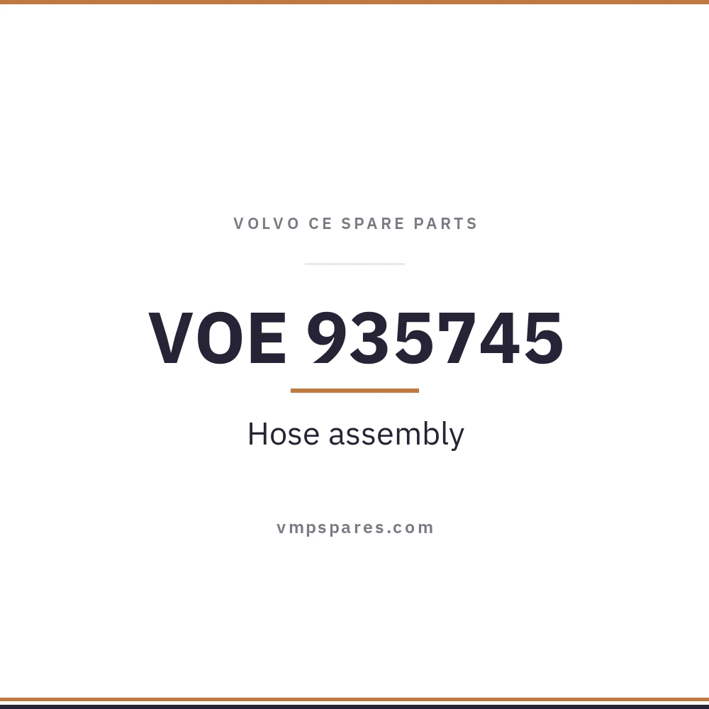VOE 935745 – Hose assembly