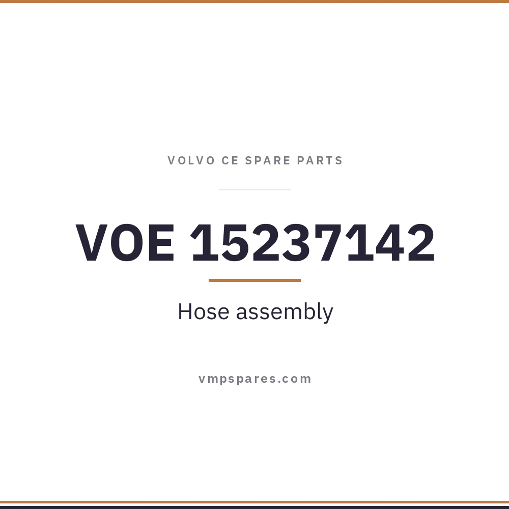 VOE 15237142 – Hose assembly