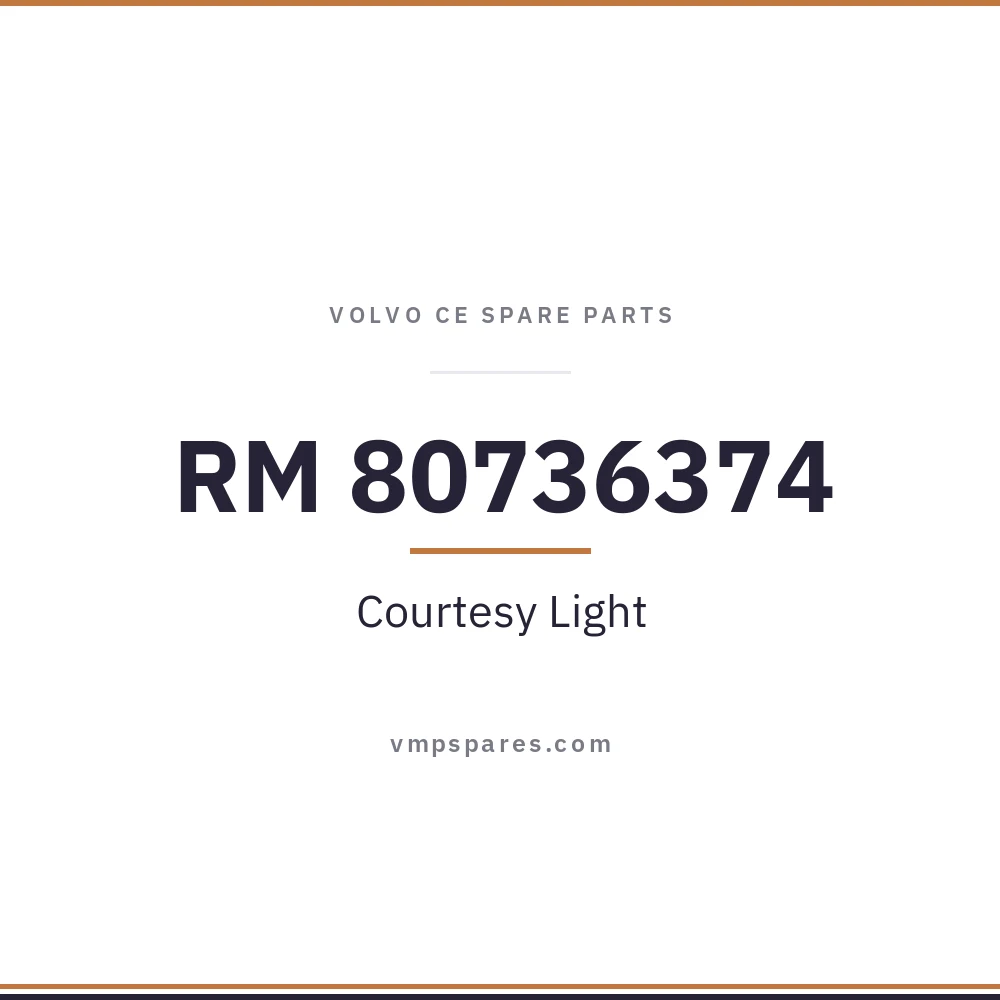 RM 80736374 – Courtesy Light