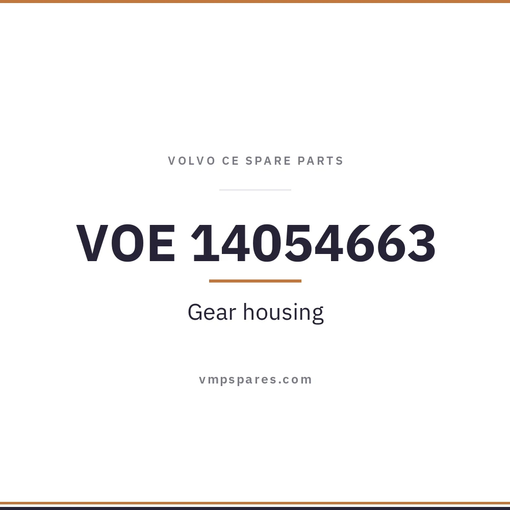 VOE 14054663 – Gear housing