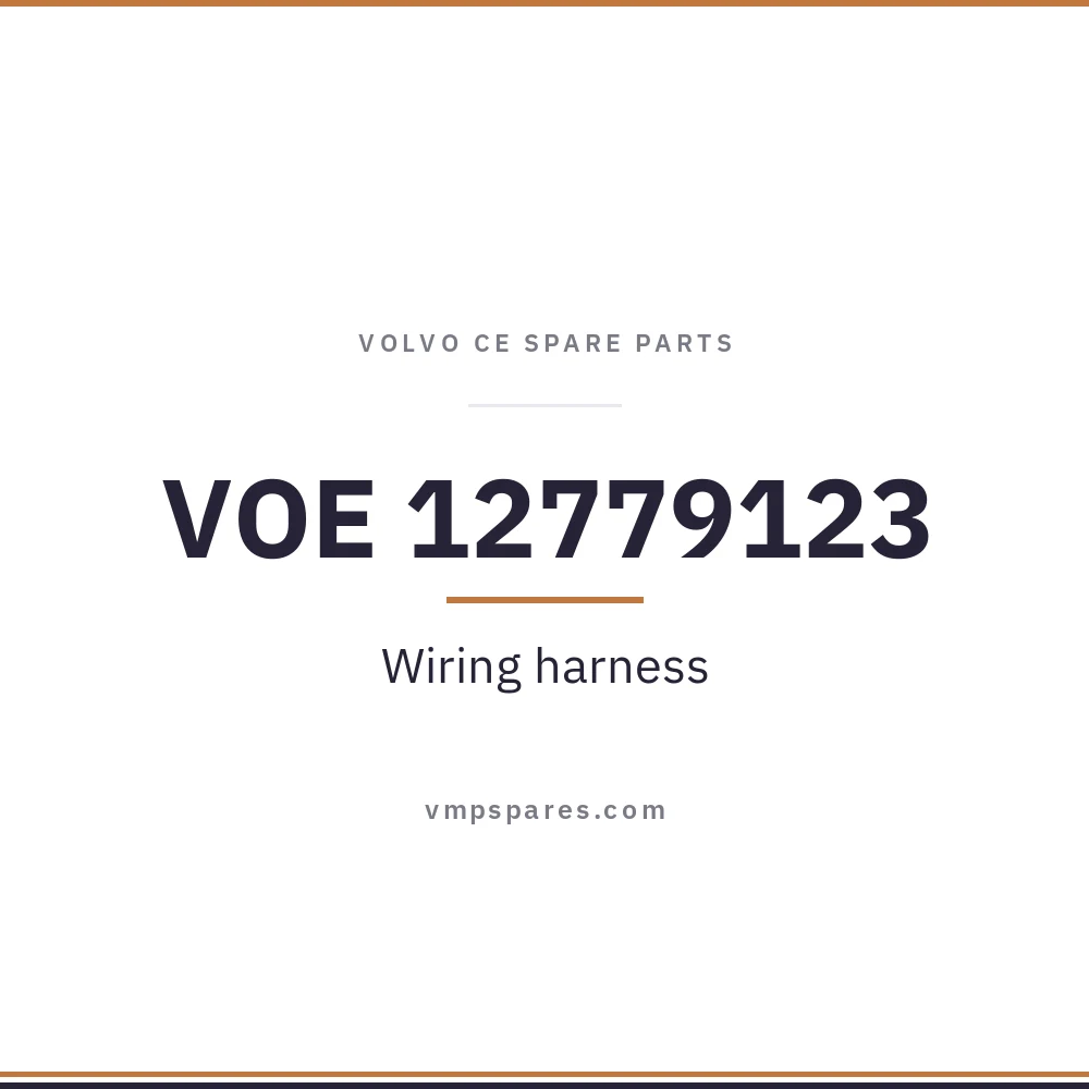 VOE 12779123 – Wiring harness