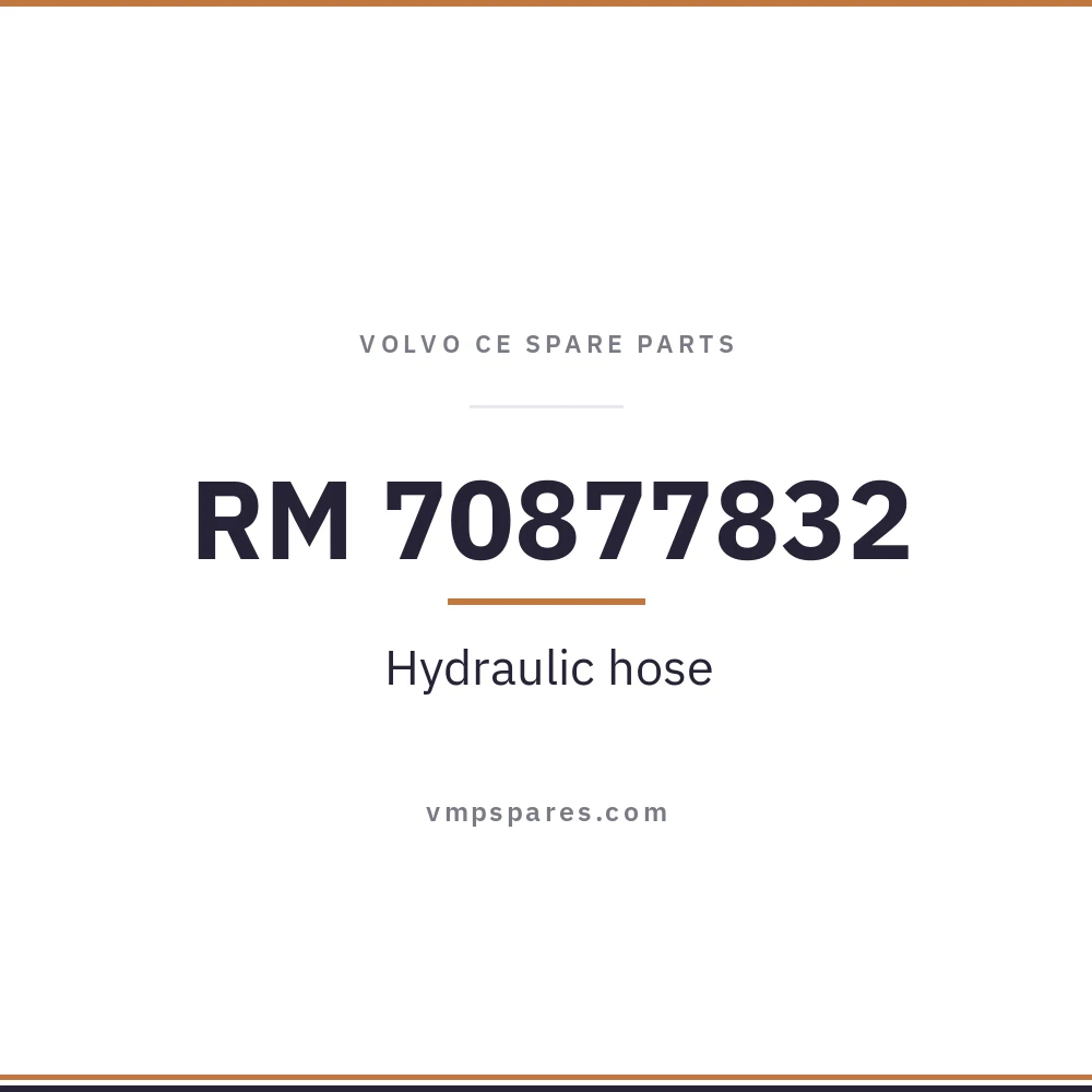 RM 70877832 – Hydraulic hose