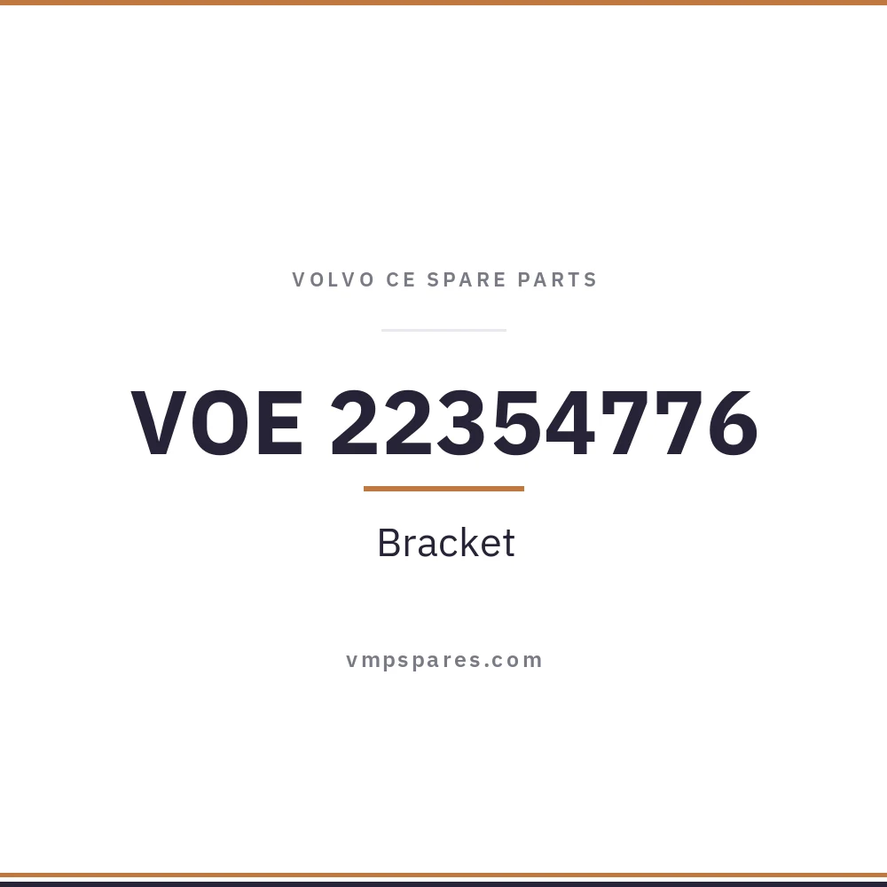 VOE 22354776 – Bracket