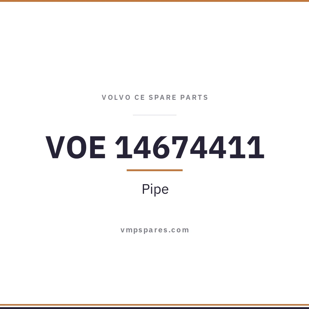 VOE 14674411 – Pipe