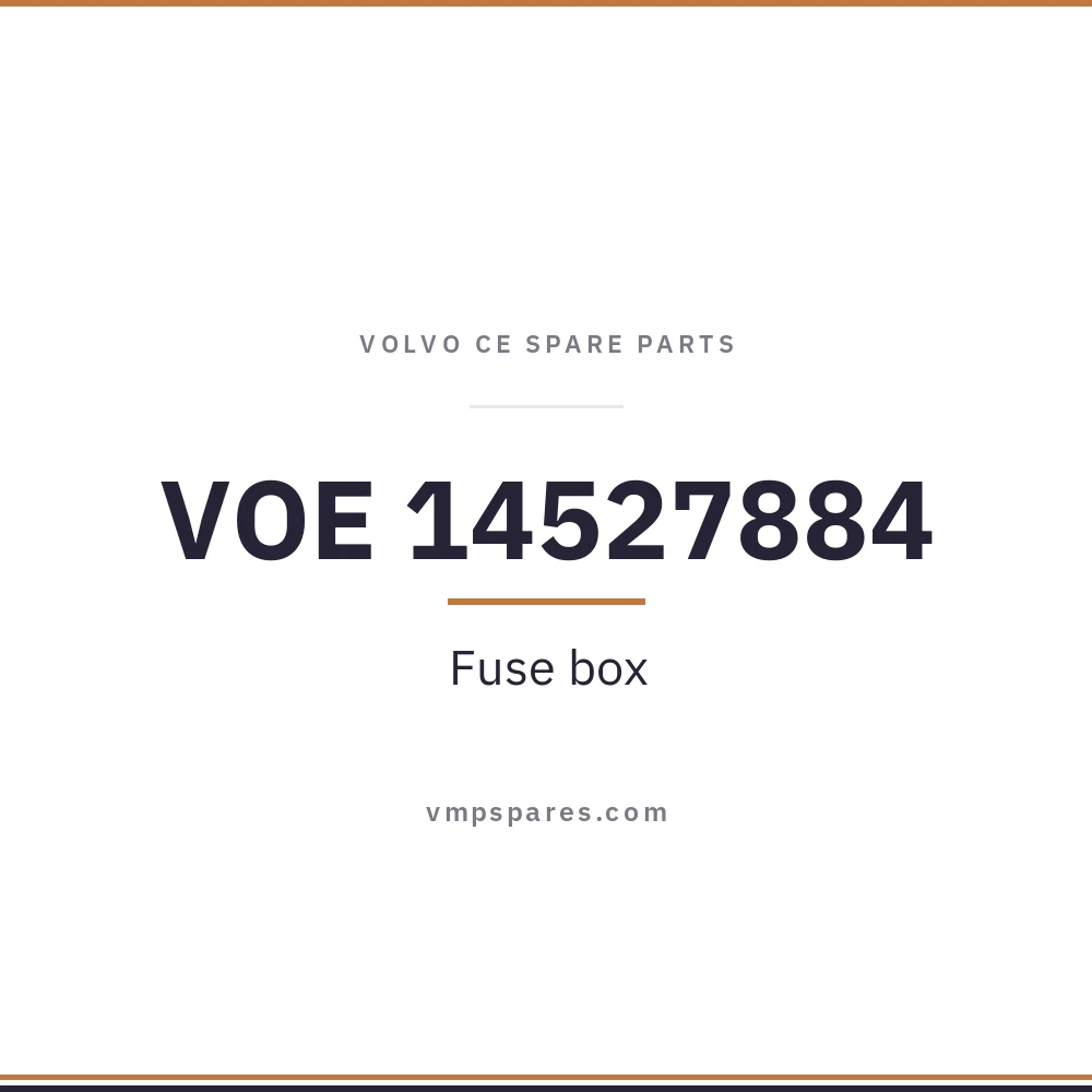 VOE 14527884 – Fuse box