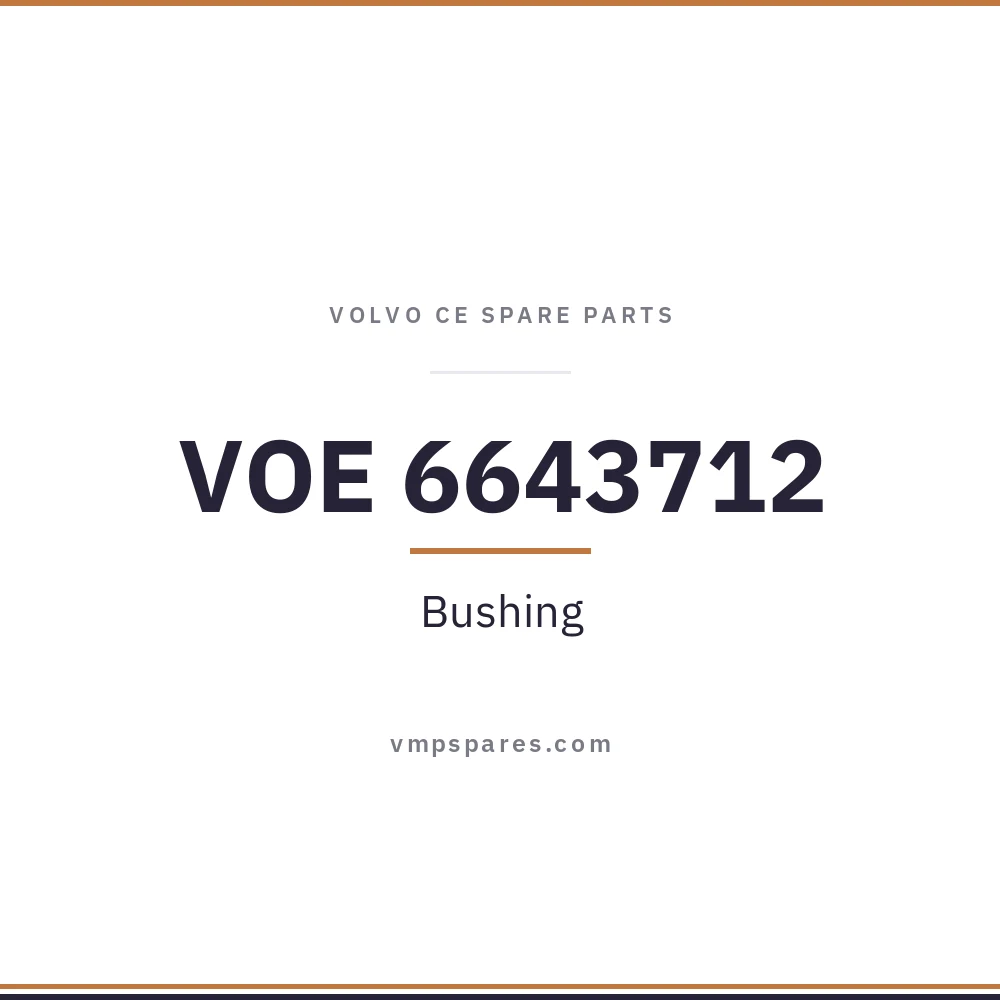 VOE 6643712 – Bushing